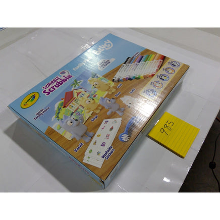 Crayola Scribble Scrubbie Bluey Family Pack Kids Unisex OS New 80+ Pieces Set