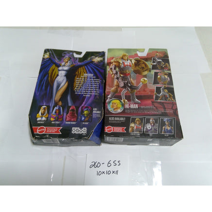 Masters of the Universe Sorceress & Flying Fists He-Man Kids 7in New Damaged