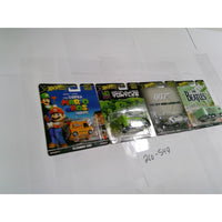 Hot Wheels Pop Culture Kids OS Multi New Mario TMNT 007 Beatles 4pk Bundle