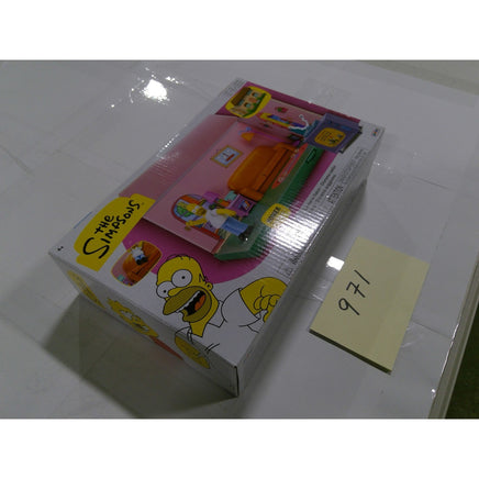 Jakks Pacific The Simpsons Living Room Diorama Playset Homer Pink New In Box