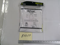SPAK Tank Undershirts Mens Size M White A-Shirts 3 Pack Cotton Ribbed Multipack