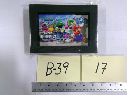 Super Mario Bros Wonder Nintendo Shadow Box Framed Art Print New Sealed
