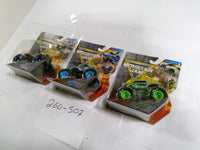 Monster Jam Arena Favorites 1:64 Wild Side Megalodon Lot 3 Spin Master New