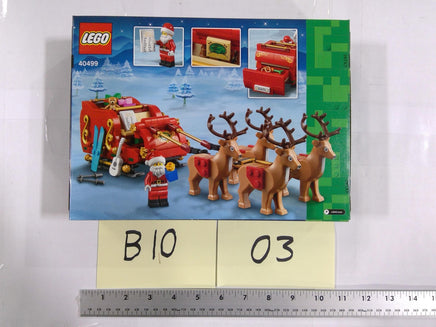 LEGO Santa's Sleigh Set 40499 343 Pieces Christmas Reindeer 9+ Building Toy New
