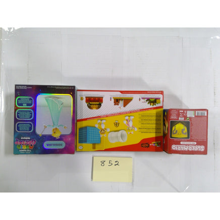 Jakks Super Mario Rosalina Cat Mario Peach Diorama & Block Light New Lot 3pc