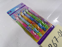 Brush Buddies Care Bears Toothbrushes 6 Pack Soft Bristles Girls Multicolor New