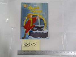 Disney The Sword In The Stone Studio Fun Blue HC Kids Fantasy Picture Book
