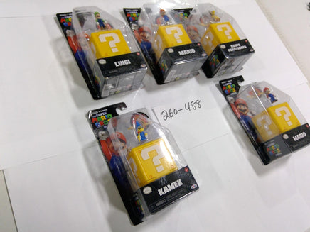 Super Mario Bros Movie Figure Lot 5 Jakks Mario Luigi Kamek Koopa Paratroopa New