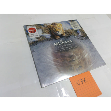 Disney Mufasa The Lion King Vinyl LP Target Exclusive Clear New Sealed Poster