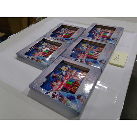 Disney Art Set Kids 5-Pack Multicolor New 100th Anniversary Mickey Minnie Woody