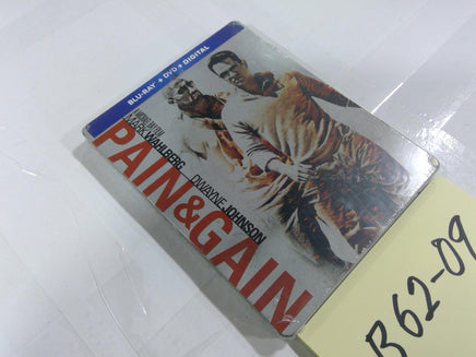 Pain & Gain Blu-ray DVD Digital Steelbook Mark Wahlberg Dwayne Johnson Paramount
