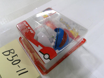 Pokemon Alolan Vulpix Clip N Go Great Ball Action Figure Jazwares Toy Multicolor
