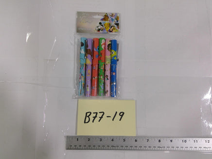 Disney Kids 6 Pack Pens Multicolor Disney 100 Character Graphic Writing
