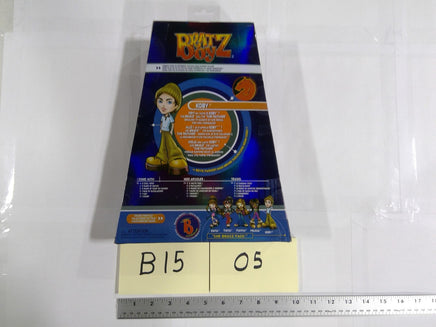 Vintage Bratz Boyz Koby 11in Fashion Doll Outfit Backpack New In Box MGA Toy Set