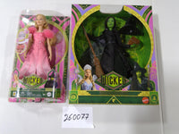 Wicked Glinda & Elphaba Thropp Mattel 12 In Fashion Dolls Lot Of 2 NIB Boxed