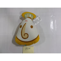 Disney Pillowfort Chip Teacup Plush Decorative Pillow Yellow White NEW