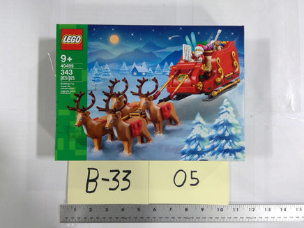 LEGO Santa's Sleigh Set 40499 343 Pieces Christmas Reindeer 9+ New Sealed