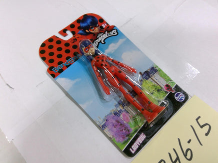 Bend-Ems Miraculous Ladybug Action Figure Toy Bendable Red Suit Carded New