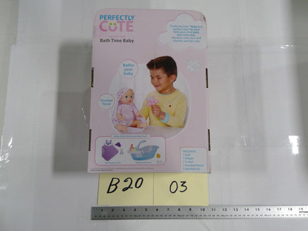 Perfectly Cute Bath Time Baby 14in Baby Doll Towel Set New In Box Pretend Play
