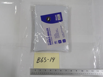 BAZIC White Poly Bubble Mailer #0 6x9.25 Self-Seal 4 Pack Mailing Envelopes