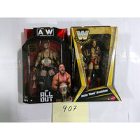 Mattel Jazwares Wrestling Figures Wardlow AEW Justin Bradshaw WWE Legends Good