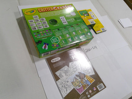 Crayola Critter Creator Fossil Kit Pets Coloring Book Crayons Pencils Lot New