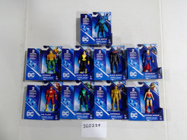 DC Comics Heroes Action Figure Lot 10pc Spin Master Blue Beetle Superman New