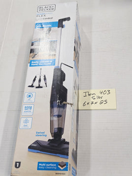 BLACK+DECKER POWERSERIES FLEX Corded 3-in-1 Stick Vacuum 600W HEPA Lightweight