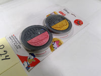 Disney Dash Donald & Daisy Removable Mini Waffle Plates Set Of 2 Gray Metal