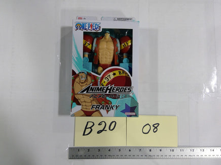 One Piece Franky Anime Heroes Action Figure Bandai Namco Boxed Toy 10in