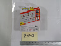 Pokemon Alolan Vulpix Clip N Go Great Ball Action Figure Jazwares Toy White Blue