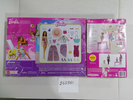 Mattel Barbie Doll Playset Lot Advent Calendar 24 Surprises Gymnastics Coach