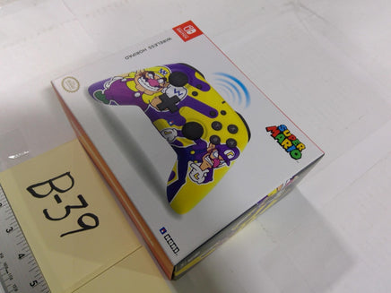 Nintendo Switch Hori Wireless HORIPAD Controller Super Mario Wario Waluigi New