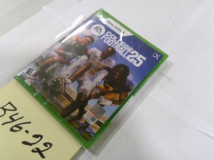 College Football 25 Xbox Series X Video Game New Sealed EA Sports E Rated NCAA