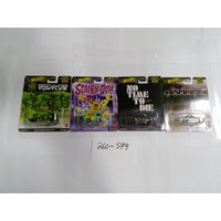 Hot Wheels Pop Culture Premium Lot TMNT Scooby-Doo 007 Jay Leno NEW 4pk