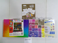 Crayola Art Sets Lot 3 Limited Edition Case & Coloring Book Multicolor