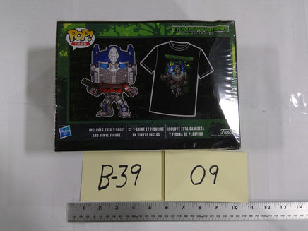Funko Pop Tees Transformers Rise Of Beasts Optimus Prime XL Shirt Set Exclusive