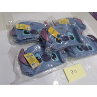 Disney Stitch Cosmetic Bag Unisex OS Blue NEW 3D Ears Travel Pouch Makeup Case