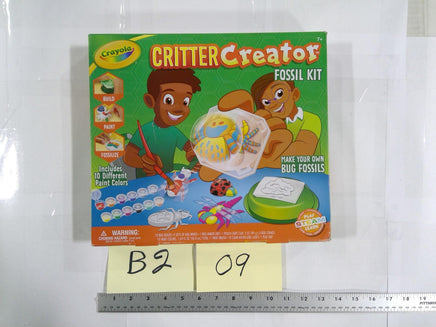 Crayola Critter Creator Fossil Kit Bug Fossils STEAM Activity Toy Kids 7+ Set