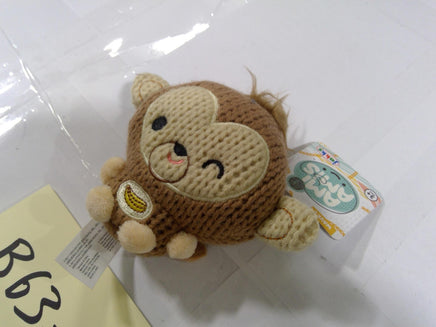 Ami Amis Monkey Plush Toy Small Brown Knitted Stuffed Animal Banana New Toy