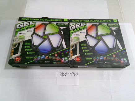 Gel Blaster Portal Smart Target System Lot 2 LED Game Toy Multicolor Set 14+