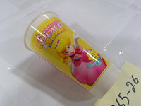 Princess Peach Showtime Nintendo Plastic Cup Tumbler Drinkware Pink Yellow Used