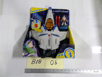 Disney Pixar Lightyear Buzz XL-15 Ship Playset Imaginext Lights Sounds White New