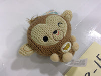 Ami Amis Monkey Plush Toy Small Brown Knitted Stuffed Animal Banana New Toy