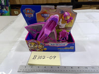 Paw Patrol Skye Air Rescue Hero Claw Jet Vehicle Figure Kids Toy 3+ Pink