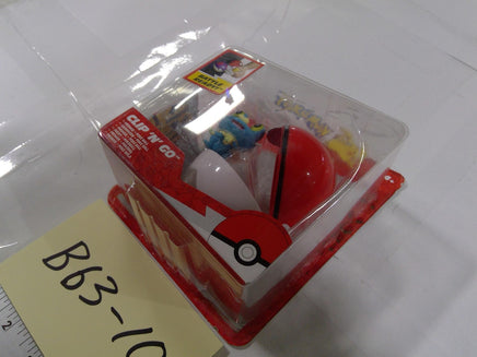 Pokemon Froakie Clip 'N' Go Action Figure Jazwares Poké Ball Toy New Sealed Red