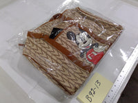 Disney Mickey Mouse Baby Diaper Bag Large Infant Boy Travel Tote Beige New