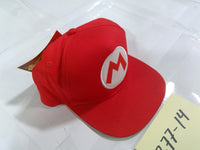 Nintendo Super Mario Hat Cap Baseball Fitted Mens One Size Red Geek Gamer