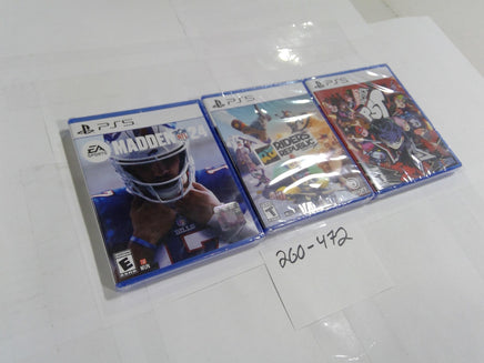 Madden NFL 24 Riders Republic Persona 5 Tactica Sony PS5 Game Lot New Sealed