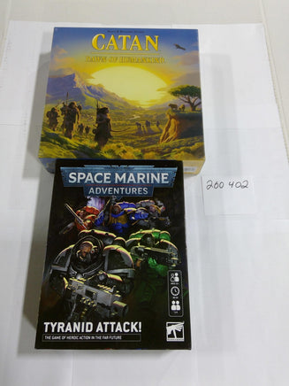 Catan Studio Games Workshop Dawn Humankind Space Marine Game Lot New Sealed